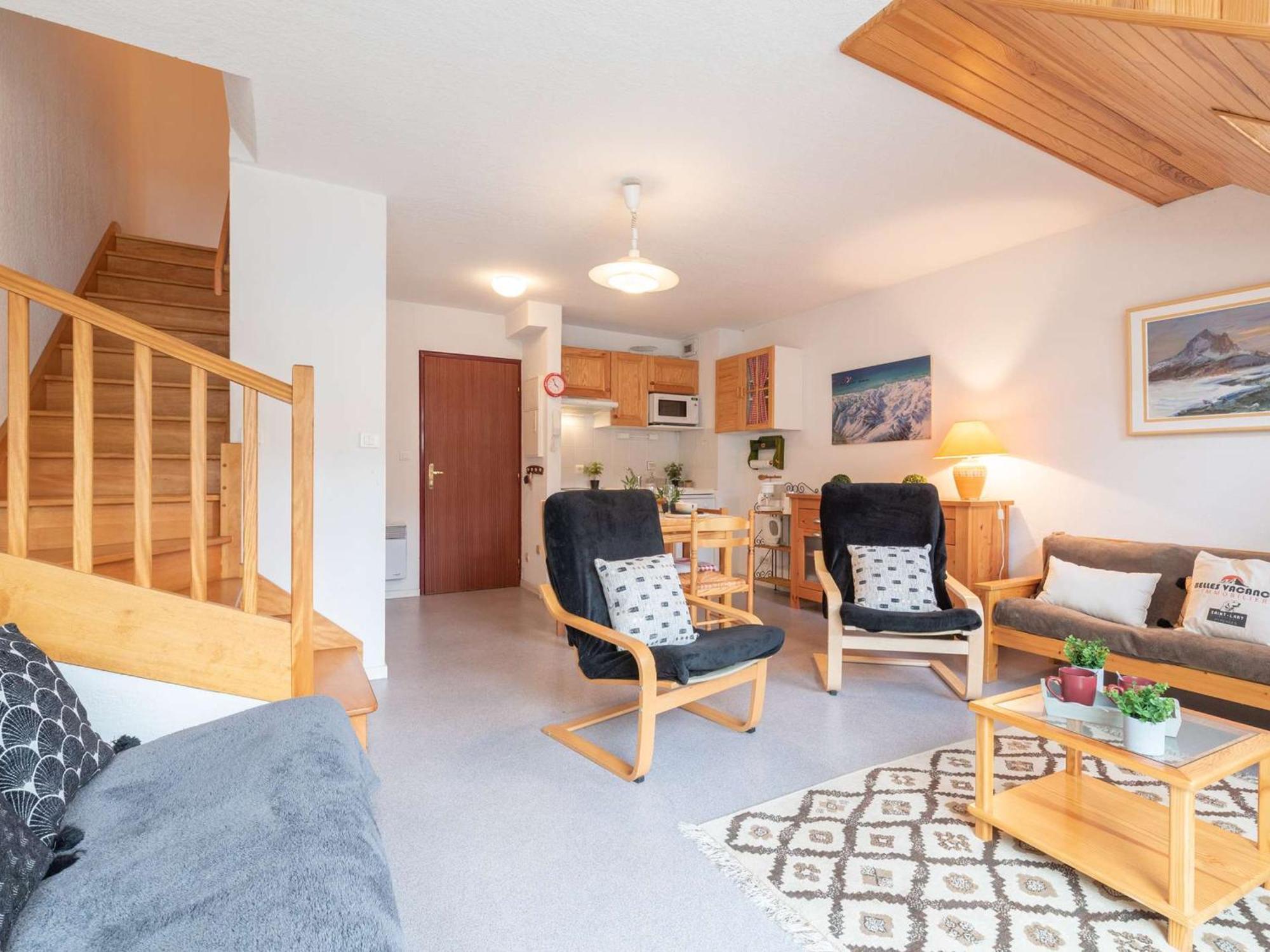 Duplex Confortable Avec 2 Chambres, Balcon Et Parking A Saint Lary Village, Proche Des Thermes Et Telecabine - Fr-1-296-336 מראה חיצוני תמונה